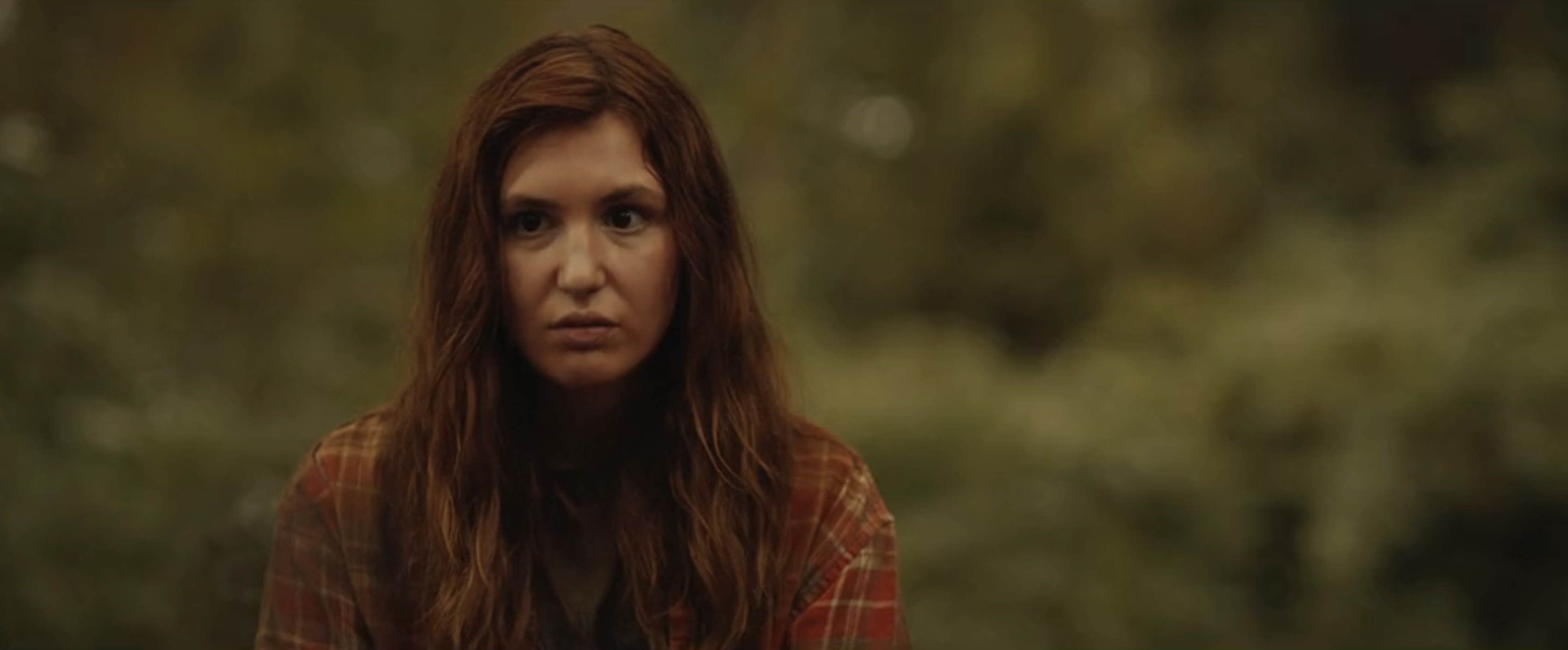 Shauna in the wilderness in Yellowjackets 305